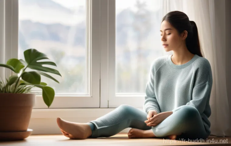 불교에서의 진정성 - Image Prompt 1: Embracing Digital Wellness and Mindfulness** 불교에서의 진정성 - Image Prompt 1: Embracing Digital Wellness and Mindfulness**